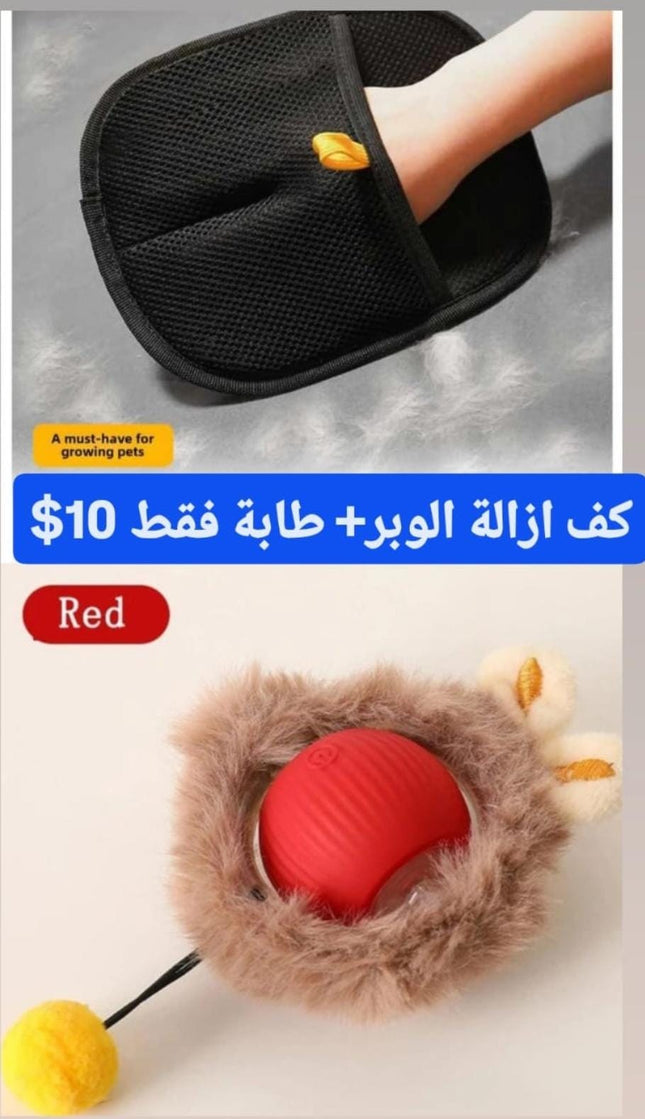 Crazy Ball + Pet Hair Remover Multiple Use