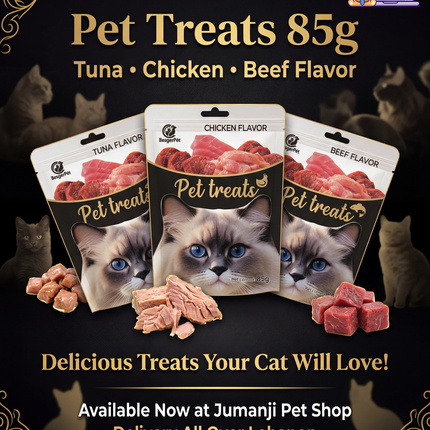 Pet Treats 85g – Delicious Cat Treats 🐾