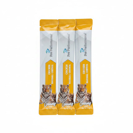 Multiple packets of Pro Plan cat food in a cardboard box