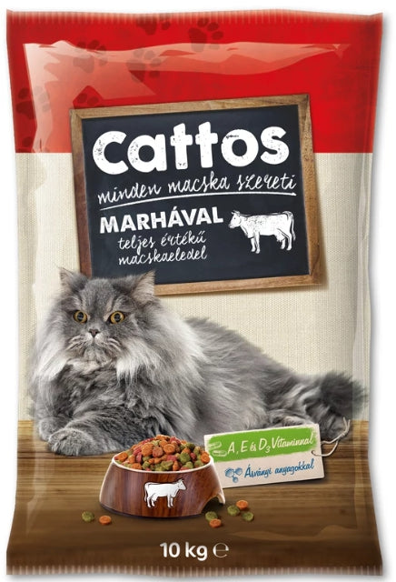 Catoos cat dry food beef flavor economic 20kg