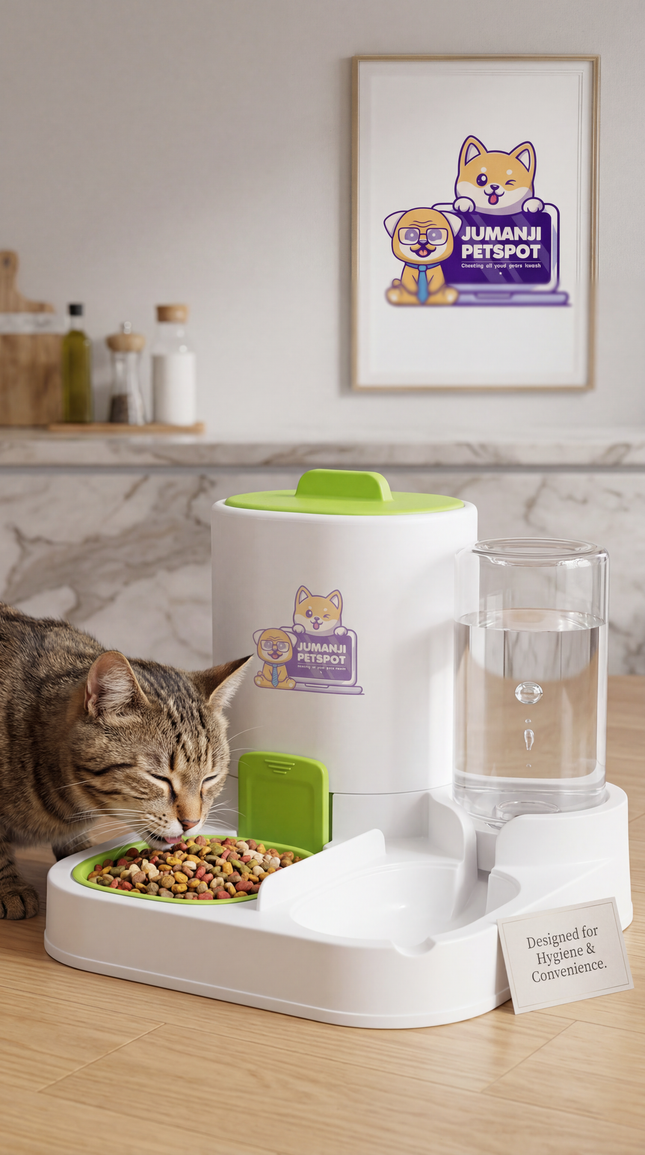 Automatic cat Feeder & Water Dispenser
