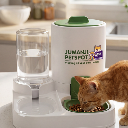 Automatic cat Feeder & Water Dispenser